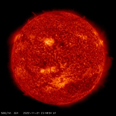 Image of Sun's transition region