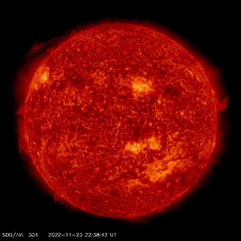 Image of Sun's transition region