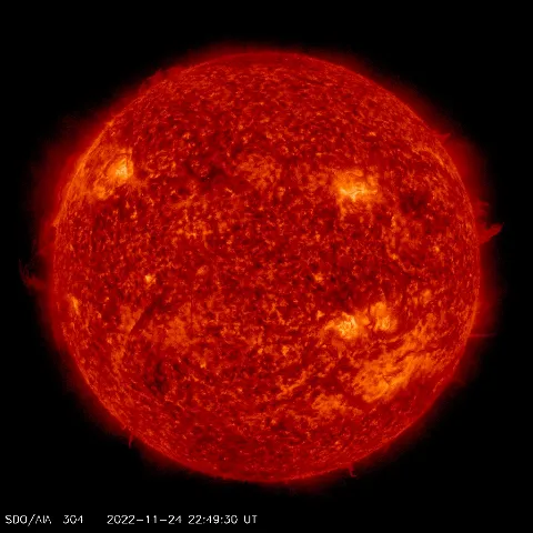 Image of Sun's transition region