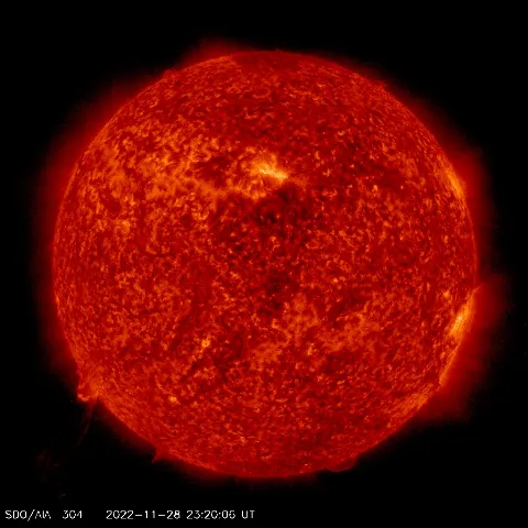 Image of Sun's transition region