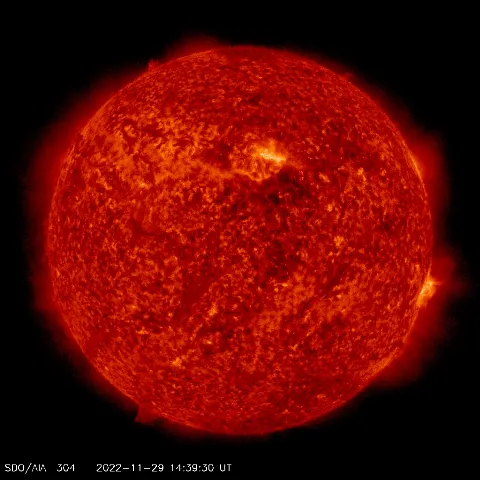 Image of Sun's transition region