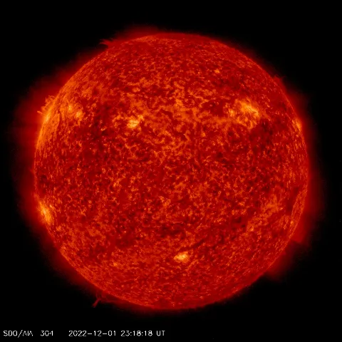 Image of Sun's transition region