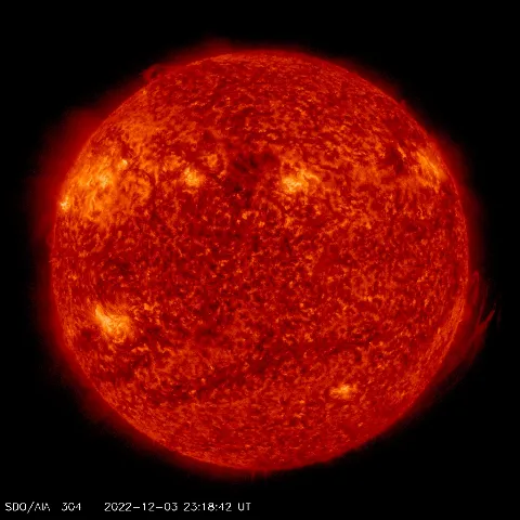 Image of Sun's transition region