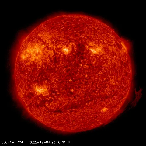 Image of Sun's transition region