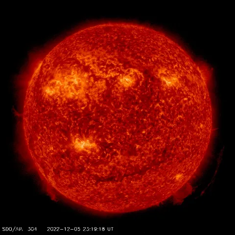 Image of Sun's transition region