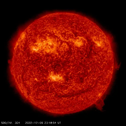 Image of Sun's transition region