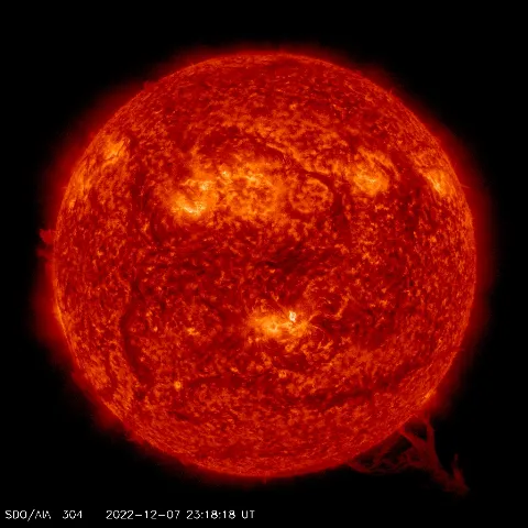 Image of Sun's transition region