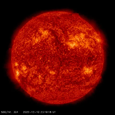 Image of Sun's transition region