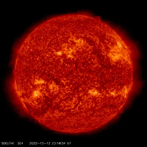 Image of Sun's transition region