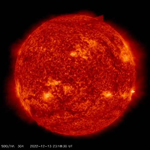 Image of Sun's transition region