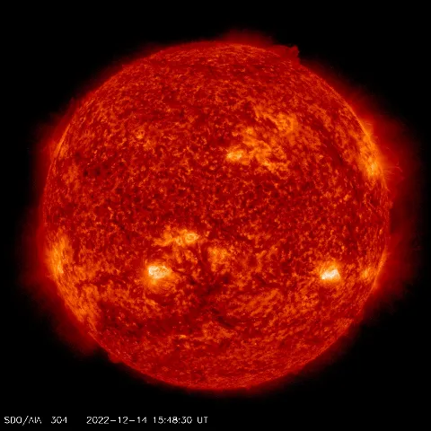 Image of Sun's transition region