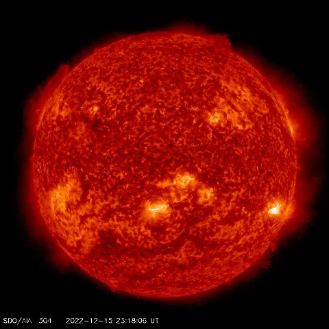 Image of Sun's transition region