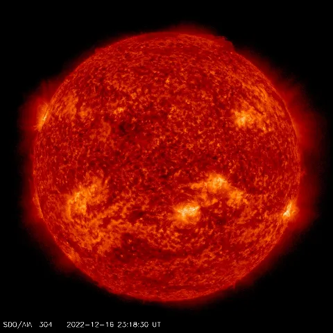 Image of Sun's transition region