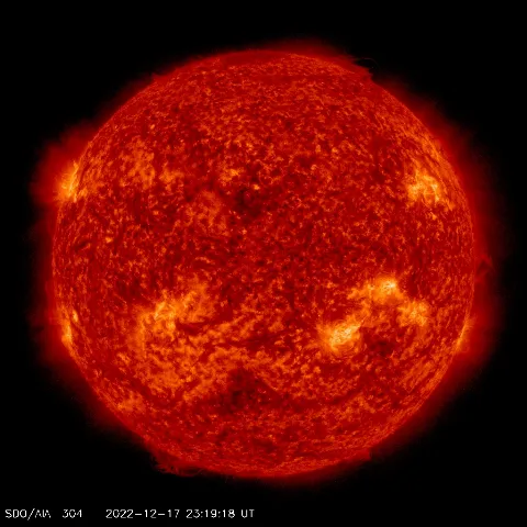 Image of Sun's transition region