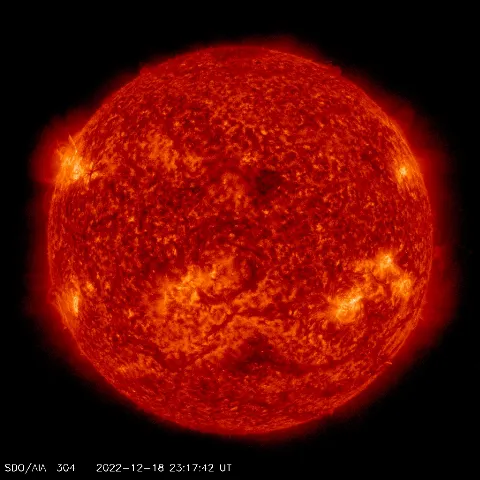 Image of Sun's transition region