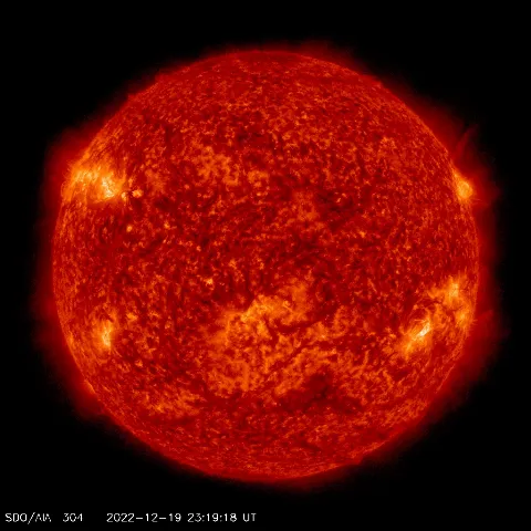 Image of Sun's transition region