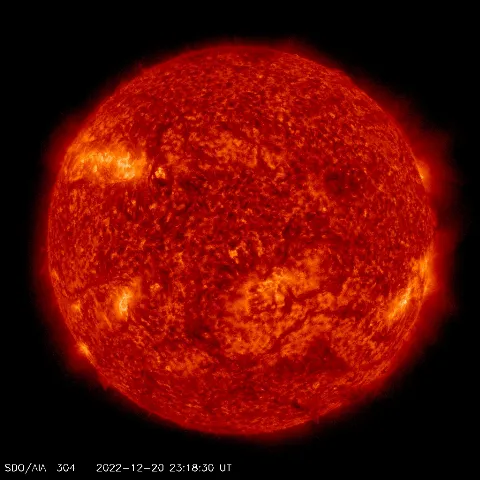 Image of Sun's transition region