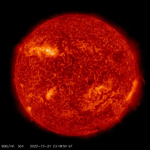 Image of Sun's transition region