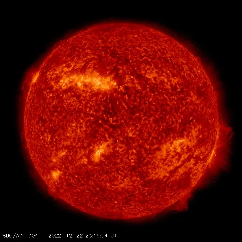 Image of Sun's transition region