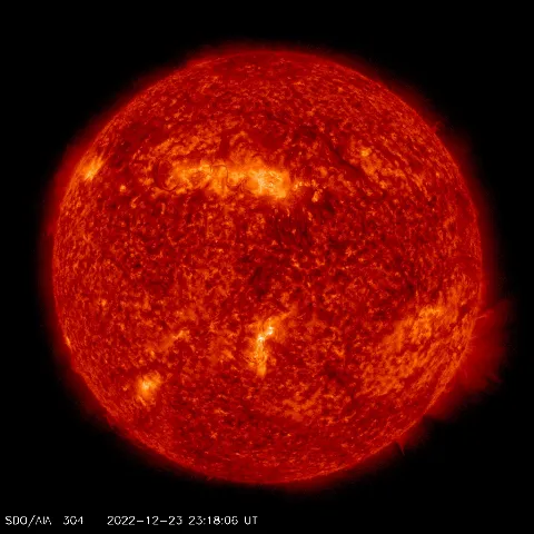 Image of Sun's transition region