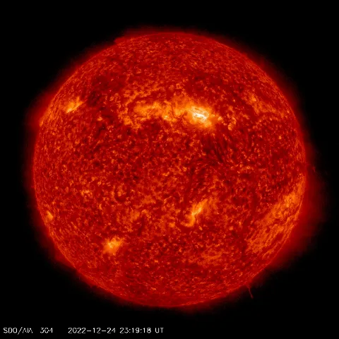 Image of Sun's transition region