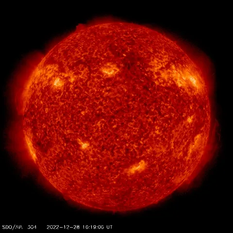 Image of Sun's transition region