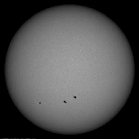 Image of Sun's photosphere