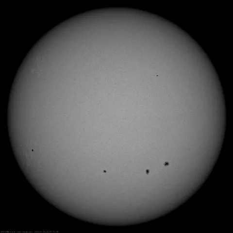 Image of Sun's photosphere