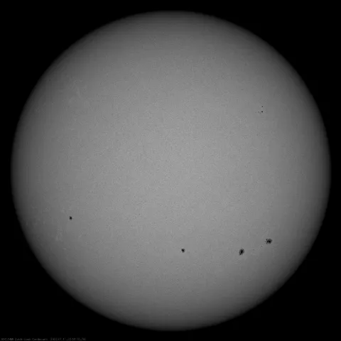 Image of Sun's photosphere