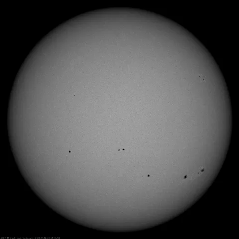 Image of Sun's photosphere