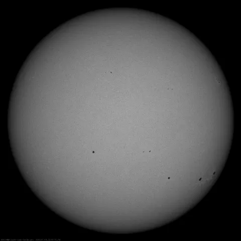 Image of Sun's photosphere