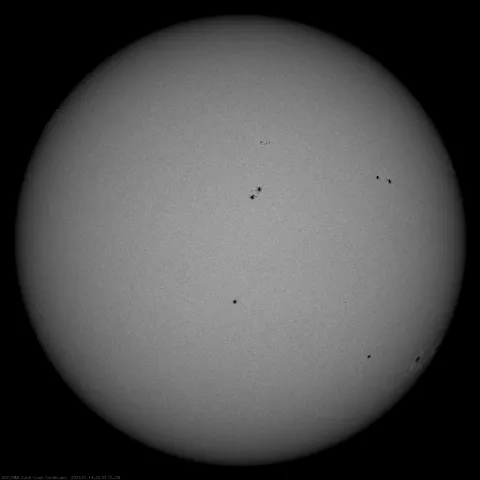 Image of Sun's photosphere