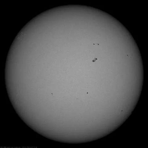 Image of Sun's photosphere