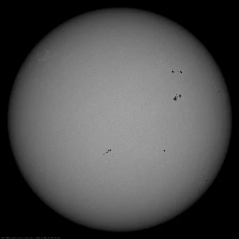 Image of Sun's photosphere