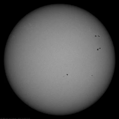 Image of Sun's photosphere