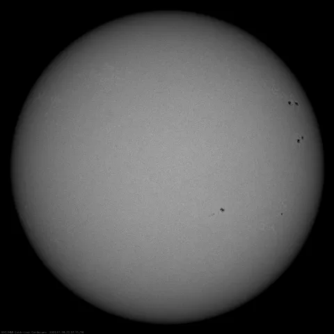 Image of Sun's photosphere