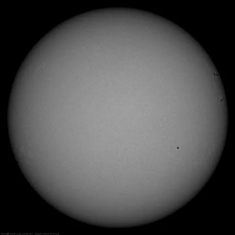 Image of Sun's photosphere