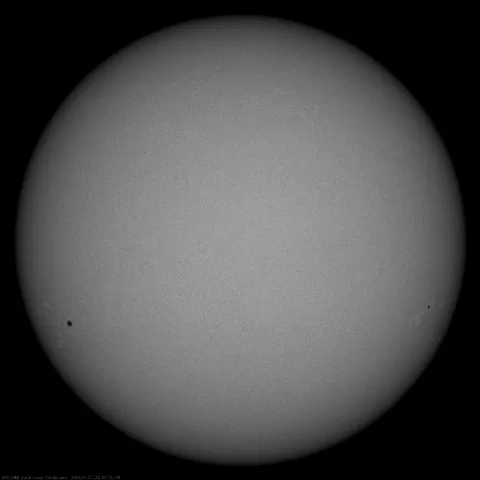 Image of Sun's photosphere