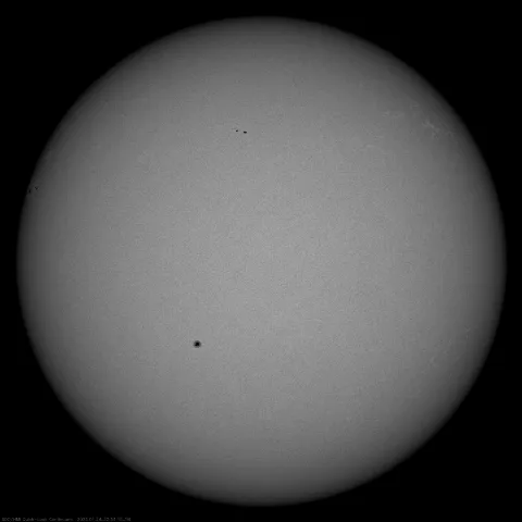 Image of Sun's photosphere