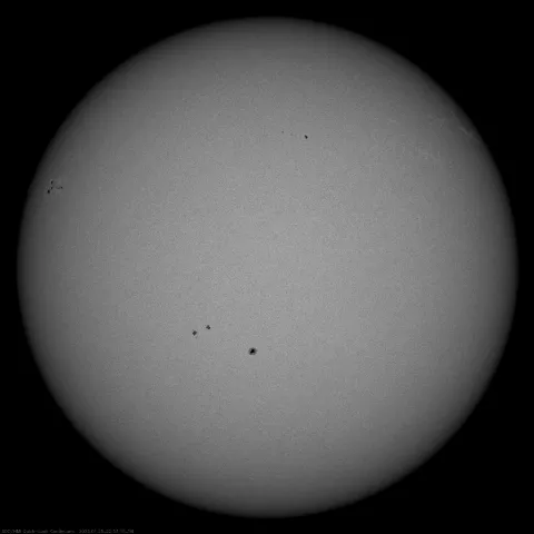 Image of Sun's photosphere