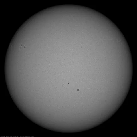 Image of Sun's photosphere