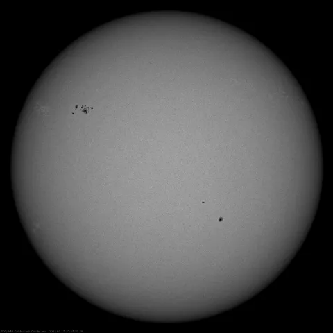 Image of Sun's photosphere