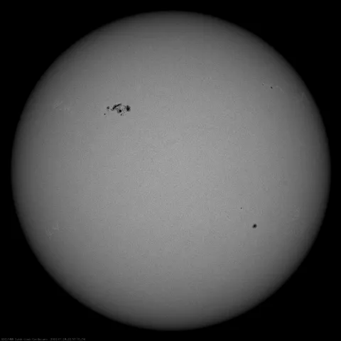 Image of Sun's photosphere