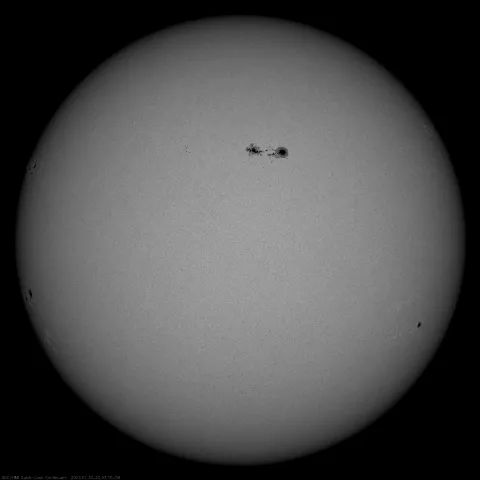 Image of Sun's photosphere