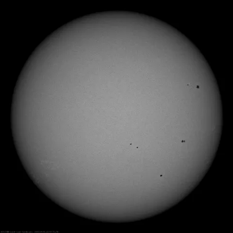 Image of Sun's photosphere