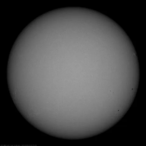 Image of Sun's photosphere