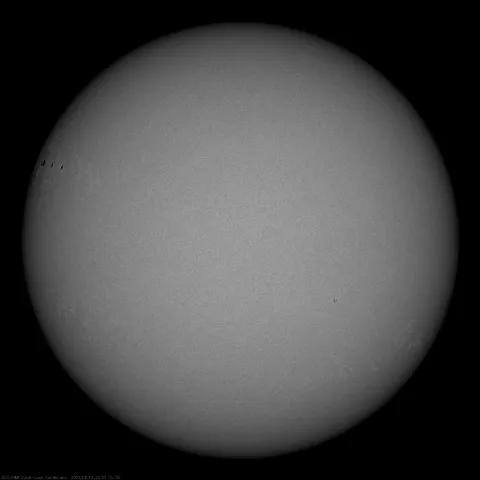 Image of Sun's photosphere