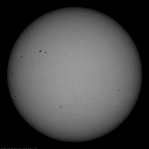 Image of Sun's photosphere