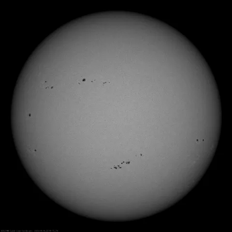 Image of Sun's photosphere