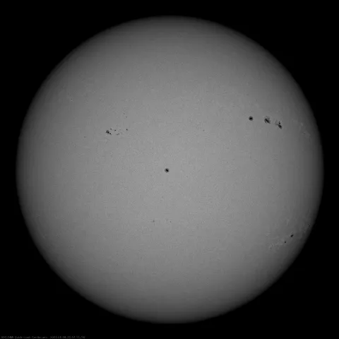 Image of Sun's photosphere